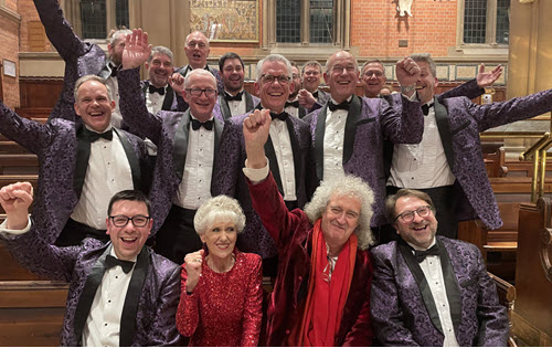 Royal Harmonics with Brian May and Anita Dobson