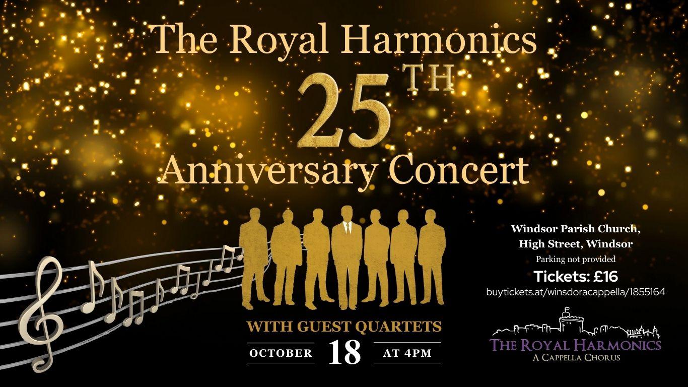 25th Anniversary Concert with the Royal Harmonics